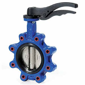 شیر پروانه ای (ویفری) چدنی: (Butterfly valve)